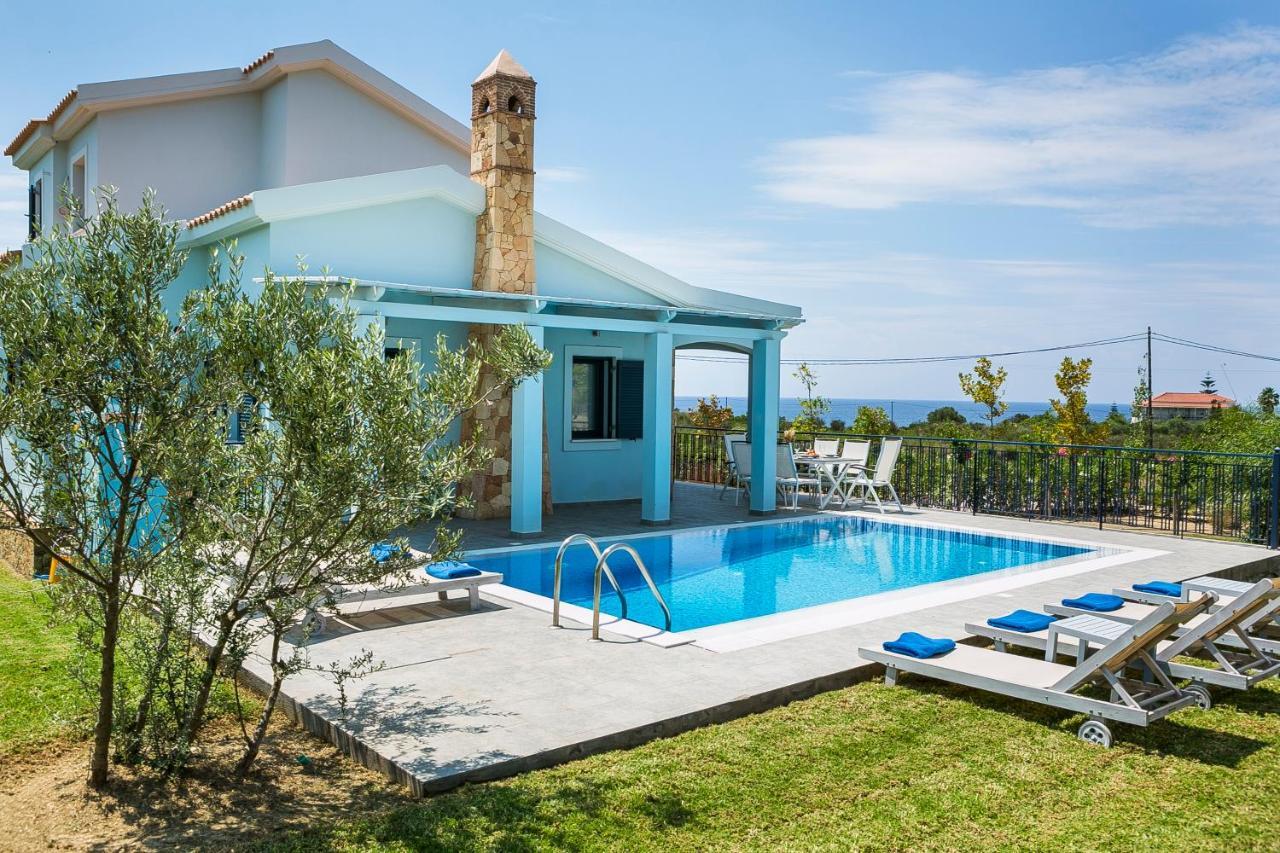 Seirios Luxury Villa Svoronata Eksteriør bilde